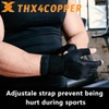 THX4COPPER Compression Arthritis Gloves with Strap, Carpal Tunnel,Support