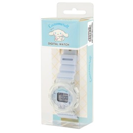 J-AXIS Sanrio Digital Watch with Backlight and Alarm Function for Girls by [Sun Flame Co., Ltd.], Cinnamoroll