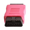OBD2 Male to Female Connector Adapter OBDII Plug for Vehicle