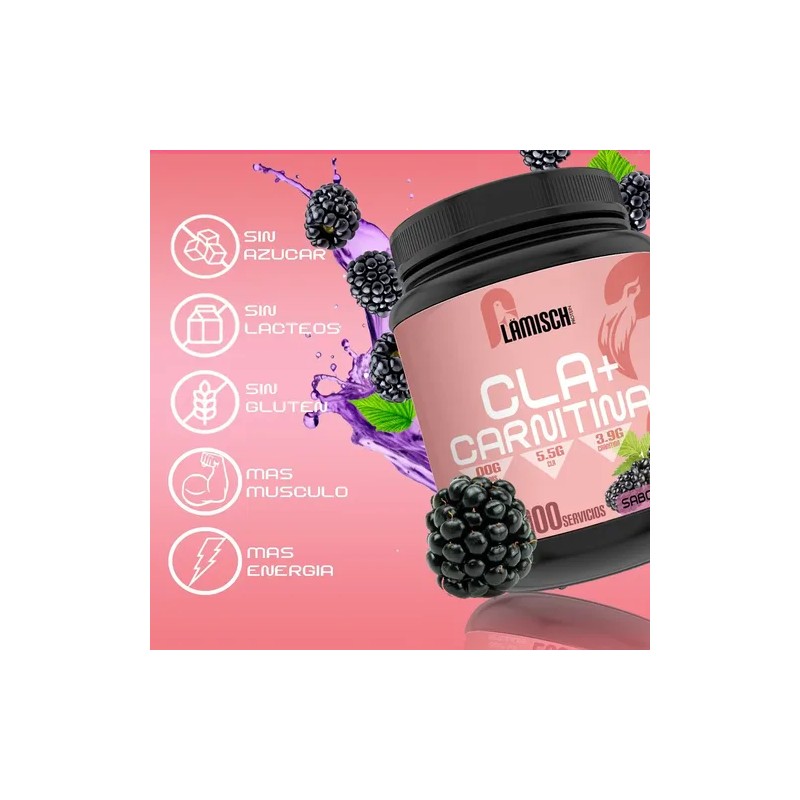 Cla Carnitina 1kg Flamish 100 Servicios Varios Sabores
