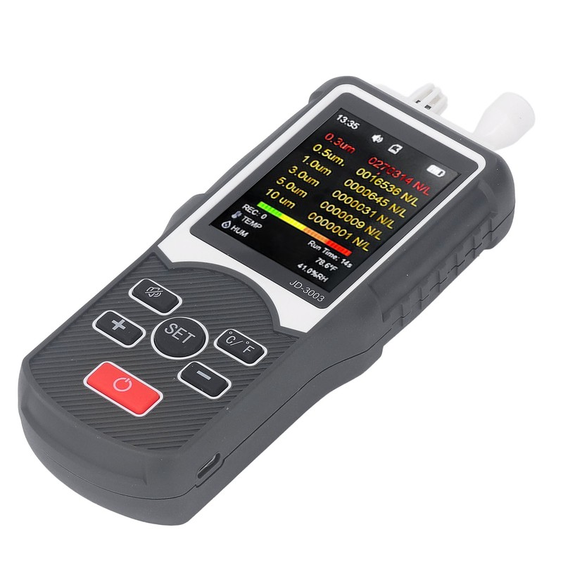 Air Quality Monitor Handheld Professional Pollution Meter Dust Particle Counter