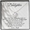Amaani Gift for Daughter from Dad To my Daughter Jewellery