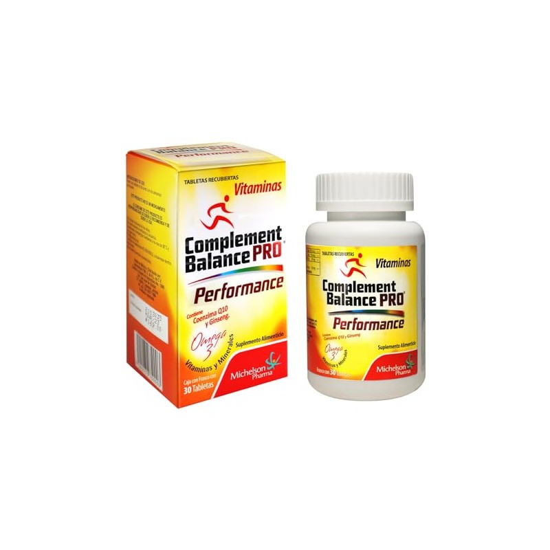 Complement Balance PRO Performance - Suplemento alimenticio, contiene coenzima Q10