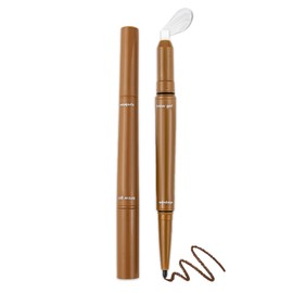 2-in-1 Eyebrow Pen & Brow Freeze Gel: Sketch, Define & Set - Waterproof, Smudge-Proof, Long-Lasting Definition, Eyebrow Crayon Pomade + Clear Eyebrow Wax Pencil, Brow Lift for Natural Look-Dark Brown