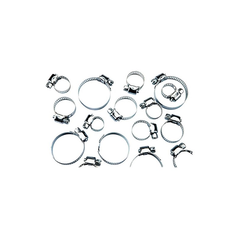 Automotive Hose Clamp Assortment, 40 Pc.