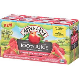 Apple & Eve 100% Juice, Strawberry Watermelon, 6.75 fl oz, 40 count