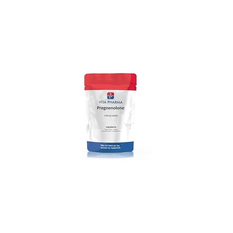 VITA PHARMA Pregnenolone 100mg 120 Tablets