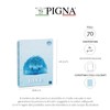 Pigna, Confezione 4 Quaderno Blocco Spiralato,carta colorata,COLOUR INSIDE, A5, 50