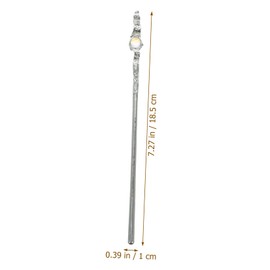 VICASKY Vintage Metal Hair Chopstick for Women Chinese Hair Sticks Sturdy Structure Minimalist Design for Various Hairstyles