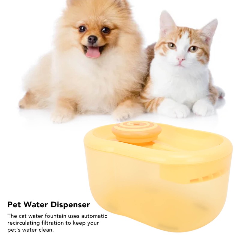 Cat Water Fountain Multifunction Quiet Circulating Filtration Large Capacity Automatic