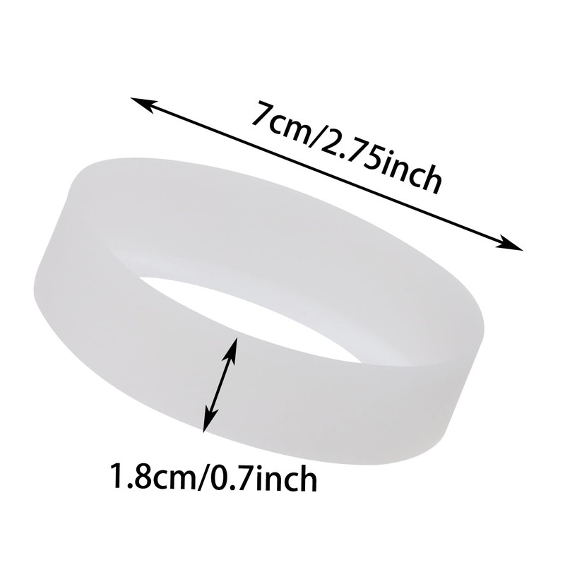 ONLYKXY 3pcs Silicone bottom pad for thermos cup 7CM OD