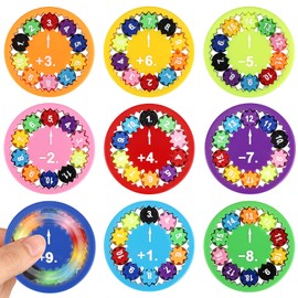 Cool Math Fidget Spinners For Kids Adults, Metal Handheld Gadget Kinetic Desk Toy Finger Hand Spinner Fingertip Gyro Goody Bag Fillers Fun Idea Gift Rainbow