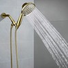 G-Promise High Pressure 6 Setting Detachable Handheld Shower Head with