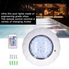 LED Pool Lights DC12V/38W with Remote IP68 Waterproof RGB Colorful