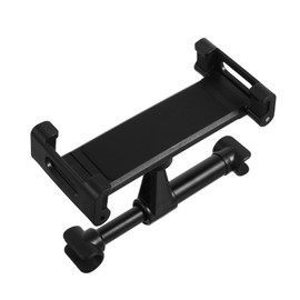 Housoutil Car Mount Phone Holder Rear Seat Phone Rack 360° Rotation for Automotive Use Easy Install Remove Headrest Phone Rack for Car Seat Back