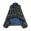 Double Layer Wearable Blanket, Button Shawl Man Woman Wraps, Man