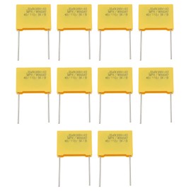 Micro Traders 10Pcs 2Pin 0.22uF Planar Motor Repair Capacitor 310V Compatible with Rega Planar Early 220V 240V Models