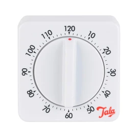 Tala Classic 2 Hour White Mechanical Timer, 60 Minute Adjustable Timer with Loud Ringer, Perfect for your Cooking and Baking needs, Made using BPA Free Plastic