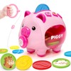 Musical Piggy Bank for Kids, 1 Year Old Learning Toy