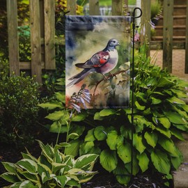 Caroline's Treasures Pigeon Garden Flag Mailbox Flag Decorative Yard Flag Banner Outside Patio Artwork Yard Flower Beds, Garden Size, Multicolor