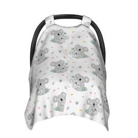 Koala Baby Car Seat Canopy Cover Multi Use Nursing Cover for Mom Nursing Covers Newborn Koala Shower Gift