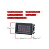 FBBULES Mini Digital Thermometer with Probe Temperature Monitoring for Fridge