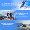 4K Vlogging Camera with WiFi, 180° Rotating Lens, 6-Axis Stabilization,
