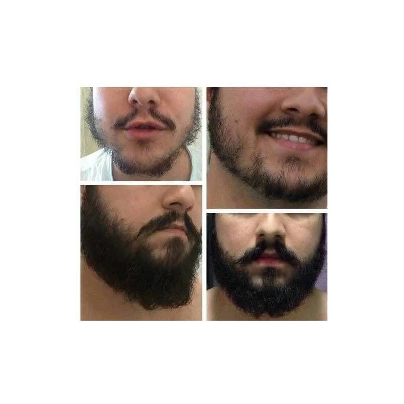 Crecer Barba Bigote Cejas Profesional Y Natural Total