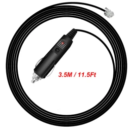 Radar Straight Power Cord Compatible with Uniden R3 R7 R1 Radar Detector, for Passport 9500i/7500S/8500/7500/6800, Radar Passport 8500 X50, Valentine One Radar Detector, etc (3.5m/11.5ft)