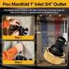 50141 Pex Manifold 1" Inlet 3/4" Outlet