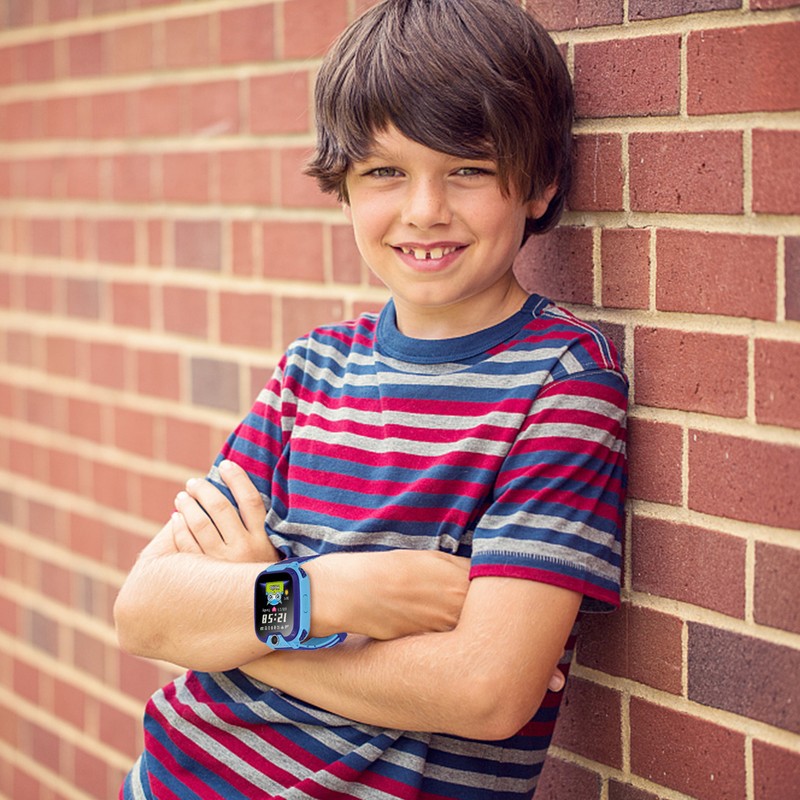 Children Smartwatch 1.54 Inch Touch Screen Gaming Bracelet Waterproof Wristwatch
