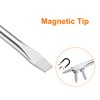 sourcing map 2pcs SL6 Flat Head Screwdriver 9.4" Magnetic Slotted