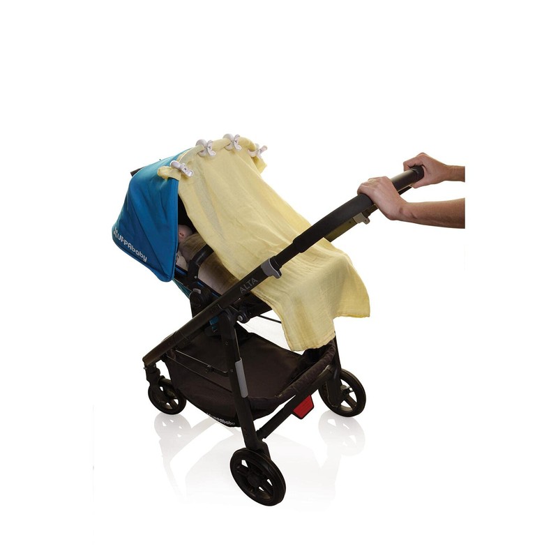 Dreambaby Clips para Carriola Strollerbuddy, color Blanco, 4 piezas