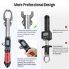 SANLIKE 55LB Digital Fish Gripper Stainless Steel Waterproof Fishing Scale