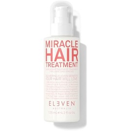 ELEVEN AUSTRALIA Miracle Hair Treatment Leave-In Conditioner for Hydration, Frizz Control, Heat Protection & Strength – Lightweight, Nourishing Formula for All Hair Types - 4.2 Fl Oz