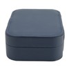 Portable Jewelry Box PU Leather Large Capacity 2 Layers Travel