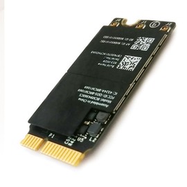 Bluetooth 4.0 Dual-Band Network Card,2.4G/5Ghz Gigabit WiFi Airport Wireless Network Card BCM94360CS BCM94360CSAX Replacement for MacBook Pro 13" and 15" Retina A1502 A1398 A1347 (Late 2013-Late 2014)
