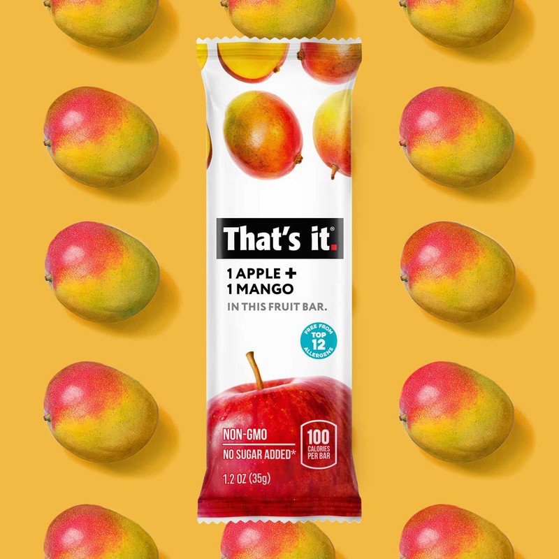 That's It Apple Bar, Mango, 1.2 Ounce (Pack of 12)
