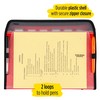 Five Star 72705 Carpeta archivadora expansible de 7 bolsillos personalizables,