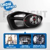 AUTOWIKI Fog Light Assembly for 2011-2014 Nissan Murano With Clear