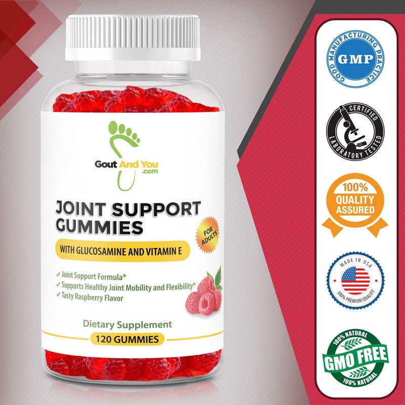 Gout and You Joint Support Gummies - 120 Chewable Gummies