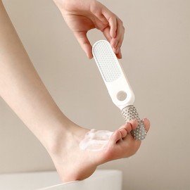 Foot Exfoliating Brush and Heel Peeling Device Care 3ea