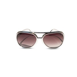 NEON NATION 12 Pack Bulk Sold The King of Rock and Roll Elvis Presley Large Las Vegas Costume Sunglasses (Silver)