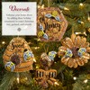 Bucilla, Beehive Bliss, Felt Applique 4 Piece Ornament Making Kit,