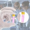PATIKIL 1mL Plastic Test Tubes 36pcs Freezing Test Tubes Graduate