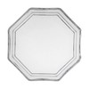 Mizusaki Glass MKG-218013 Tiered Octagonal Plate, Approx. 5.1 inches (13