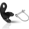 ieron Bicycle Trailer Hitch Coupler Attachment, Steel Bike Coupler Attachment