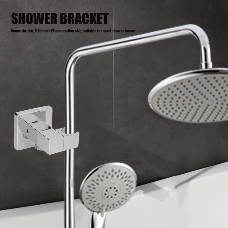 Handheld Shower Arm Head Holder Wall Mounted Brass Shower Spray