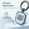 Pawaii QR Code Pet ID Tag, Silent Silicone Dog ID