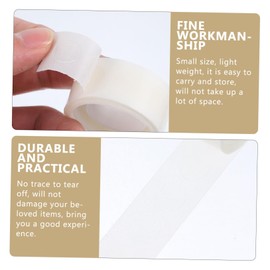 Operitacx 4 Sätze Dots -aufkleber Punkte Bastelband Multifunktional Klebeband Doppelseitig Double Sided Tape Klare Punktaufkleber Doppelseitiges Klebeband Gummi Transparent 5 Rollen * 4